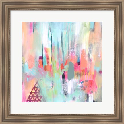 Framed Vibrant Spring 2 Print