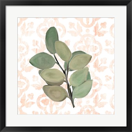 Framed Pattern Branch 1 Print