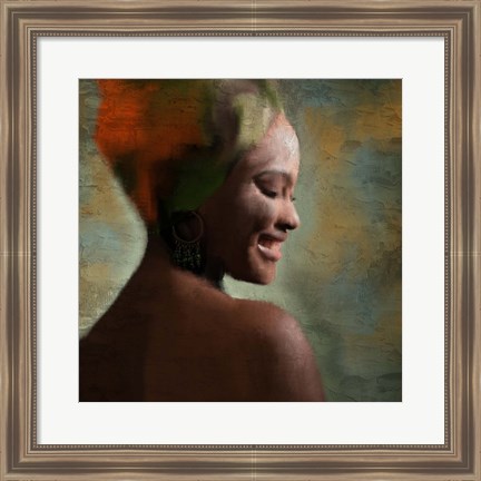 Framed Smile Print