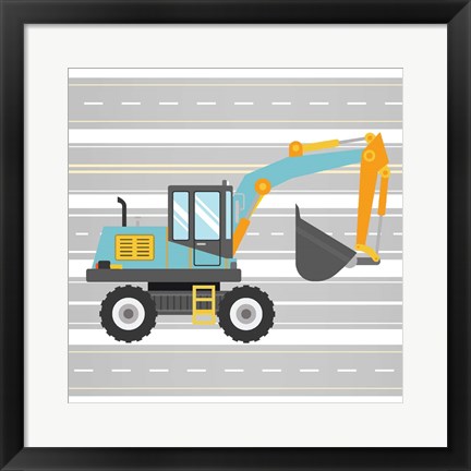 Framed On the Road 2 Print
