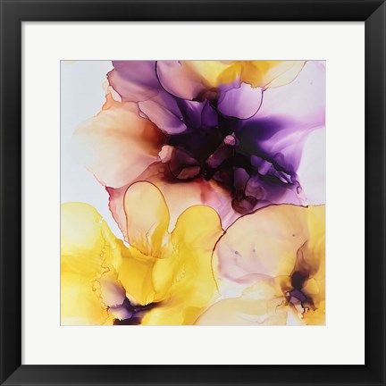 Framed Vibrant Floral 2 Print