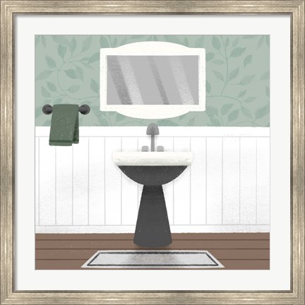 Framed Natures Restroom 2 Print