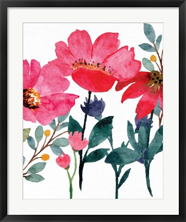 Framed Wildflowers 3 Print