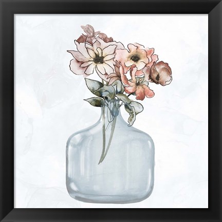 Framed Blossom Cluster 2 Print