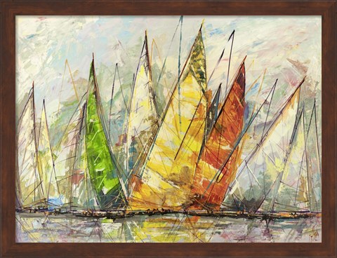 Framed Grande Regata Print