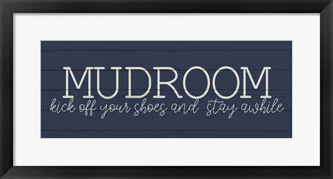 Framed Mudroom Print