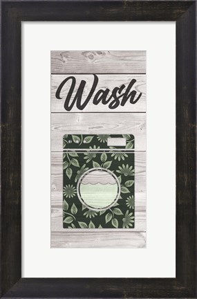 Framed Wash Print