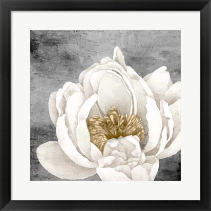 Framed Peony 2 Print