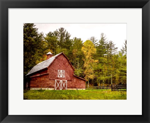 Framed Quiet Barn Print