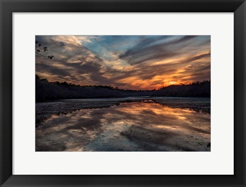 Framed Priority Of Reflection Print