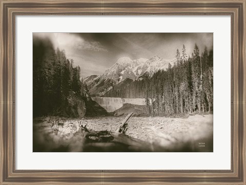 Framed Hike to the Falls Print