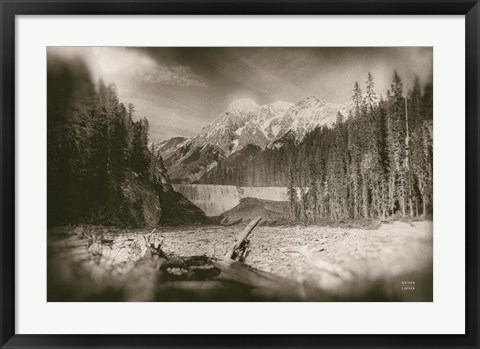 Framed Hike to the Falls Print