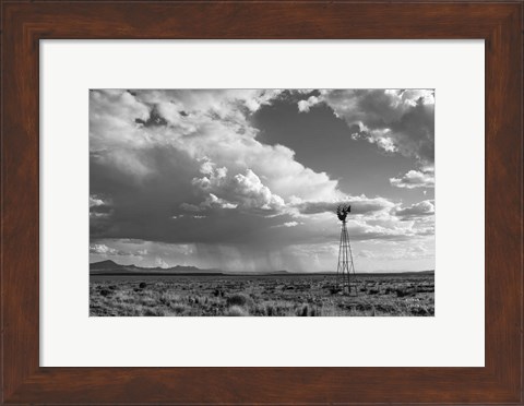 Framed New Mexico Monsoon Rains Print