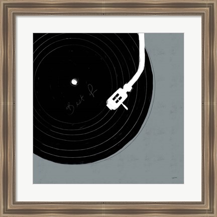 Framed Musical Abstract II Print