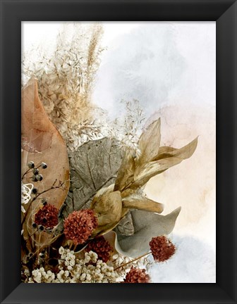 Framed Harvest Floral Print