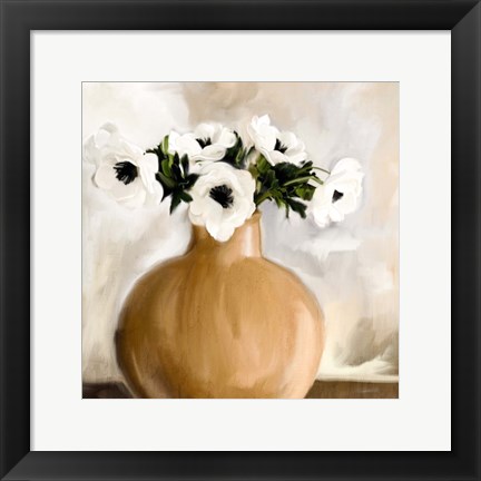 Framed Anemones Print