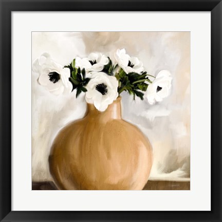 Framed Anemones Print