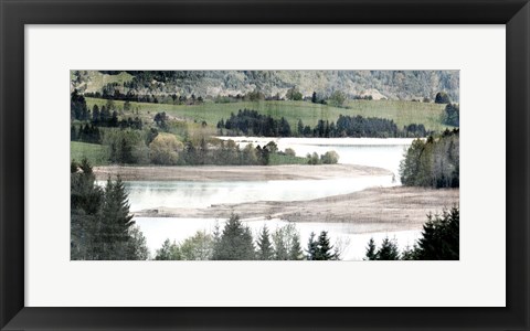 Framed River Rum Print