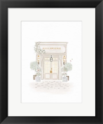 Framed Boulangerie Print