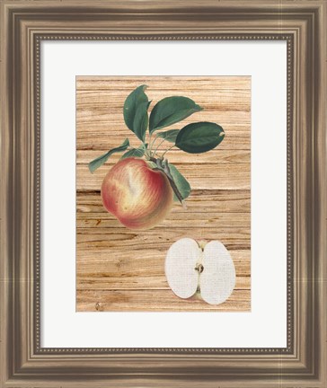 Framed Pressed Fruit 1 Print