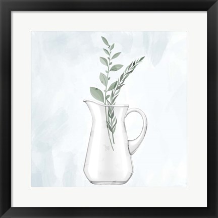 Framed Glass Vase 1 Print