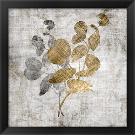 Framed Modern Foliage 3 Print