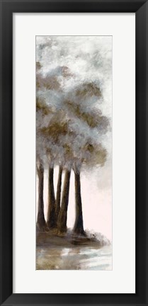 Framed Wooded Vista 1 Print