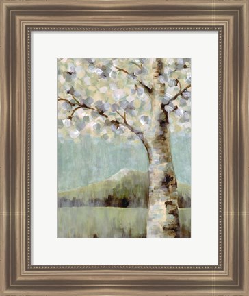 Framed Flowering Tree Print