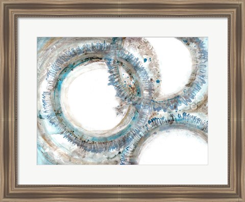 Framed Ruptured Spheres Print