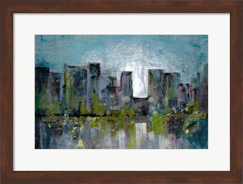 Framed City Glow Print