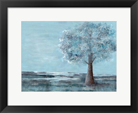 Framed Solitary Beauty 1 Print