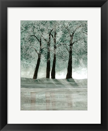 Framed Green Forest 2 Print