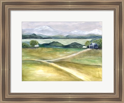 Framed Farmland Beauty 2 Print