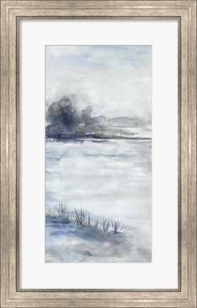 Framed Restless Beaches 2 Print