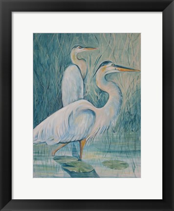 Framed Birds 1 Print