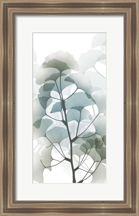 Framed Sea Breeze Ginko 1 Print