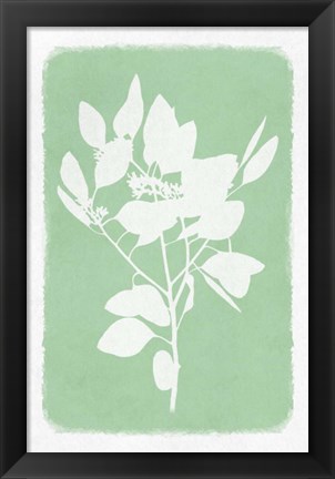 Framed Soft Botanical Feelings 1 Print