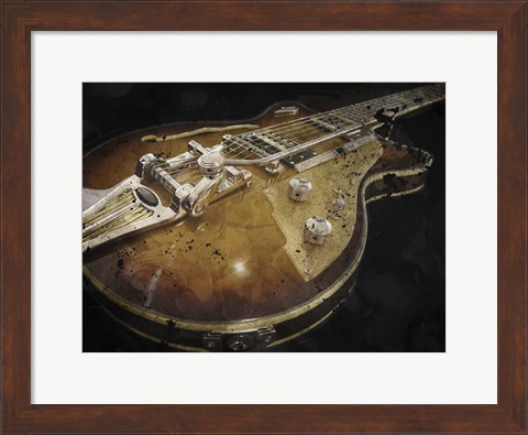 Framed Electric Guitar Print