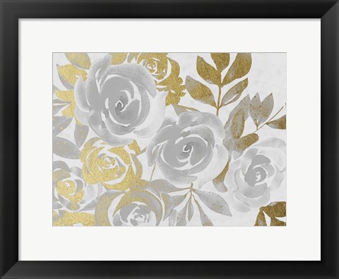 Framed Golden Nature 2 Print