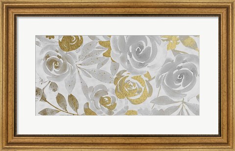 Framed Golden Growth 1 Print