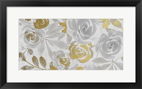 Framed Golden Growth 1 Print