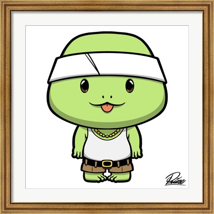 Framed Chico Coqui Print