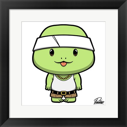 Framed Chico Coqui Print