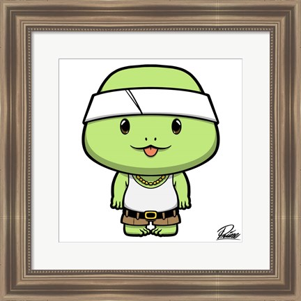 Framed Chico Coqui Print