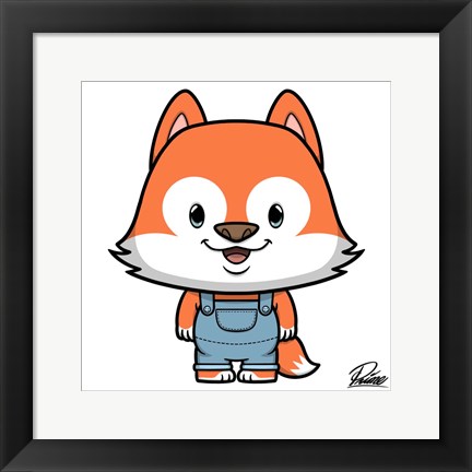 Framed Riley Fox Print