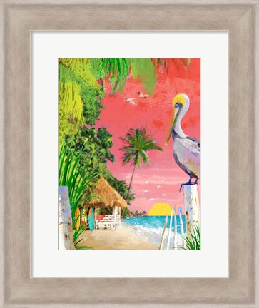 Framed Bama Breeze 2 Print