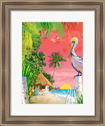 Framed Bama Breeze 2 Print