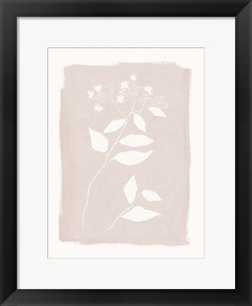 Framed Blushed Print