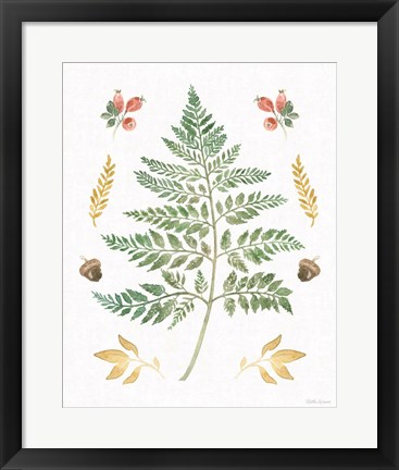 Framed Forest Finds IX Print