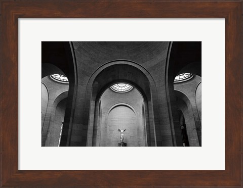 Framed Winged Victory of Samothrace Print